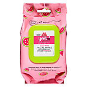Yes to&trade; Watermelon 40-Count Refreshing Facial Wipes