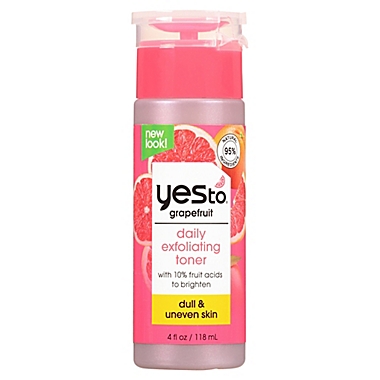 Yes To&reg; Grapefruit 4 oz. Daily Exfoliating Toner. View a larger version of this product image.