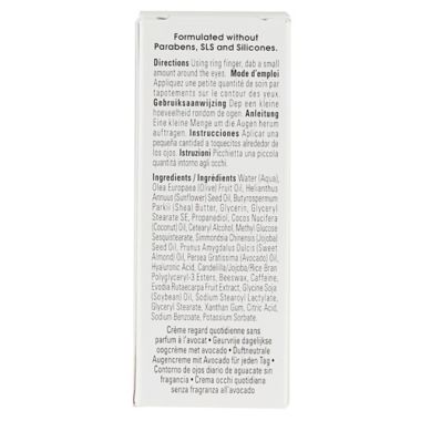 Yes To&reg; 0.5 fl. oz. Avocado Fragrance-Free Daily Eye Cream. View a larger version of this product image.