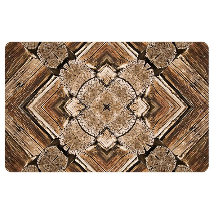 The Softer Side by Weather Guard™ Rustic Wood Scope Kitchen Mat Bed Bath and Beyond Canada