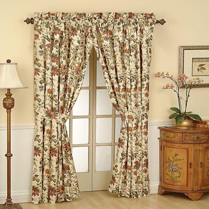 Waverly Felicite Window Curtain Panel And Valance Bed Bath Beyond