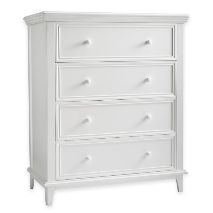 Sealy Batavia 4 Drawer Dresser In White Bed Bath Beyond