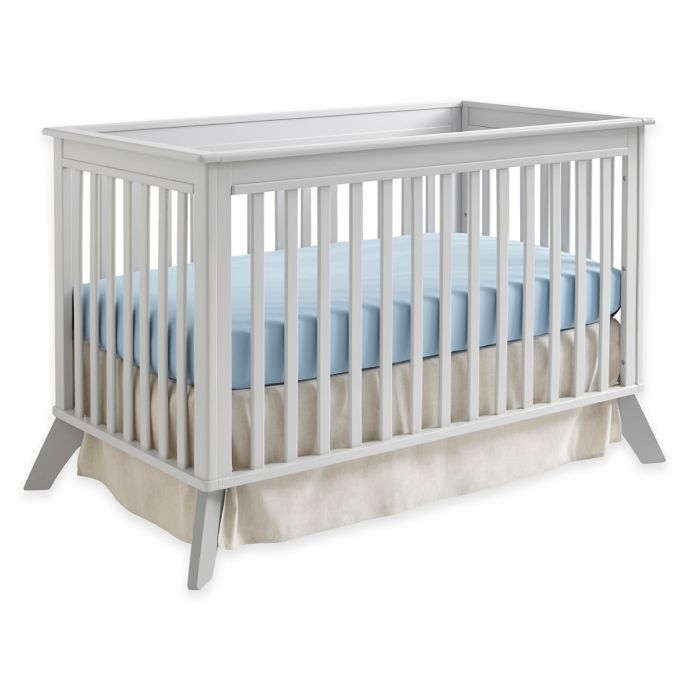 Sealy Bella 3 In 1 Standard Crib In Two Tone Grey Buybuy Baby