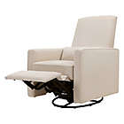 Alternate image 6 for DaVinci Piper All-Purpose Upholstered Glider Recliner in Cream