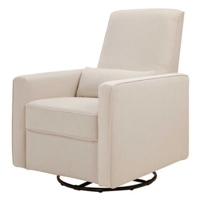beige nursery glider