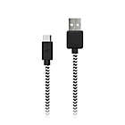 Alternate image 0 for MyTech 6-Foot Braided Nylon USB A to Type C Cables (Set of 3)