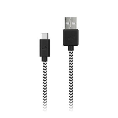 MyTech 6-Foot Braided Nylon USB A to Type C Cables (Set of 3). View a larger version of this product image.