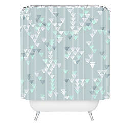 Deny Designs Mareike Boehmer My Favorite Pattern Shower Curtain in Grey