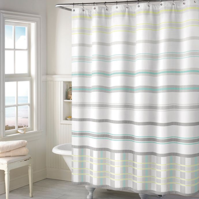 Baltic Plaid Shower Curtain | Bed Bath & Beyond