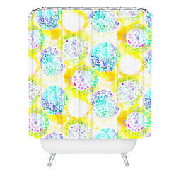 Deny Designs Cayenablanca India Dreams Shower Curtain in Yellow