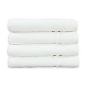 Linum Home Textiles Denzi Hand Towels in White (Set of 4)