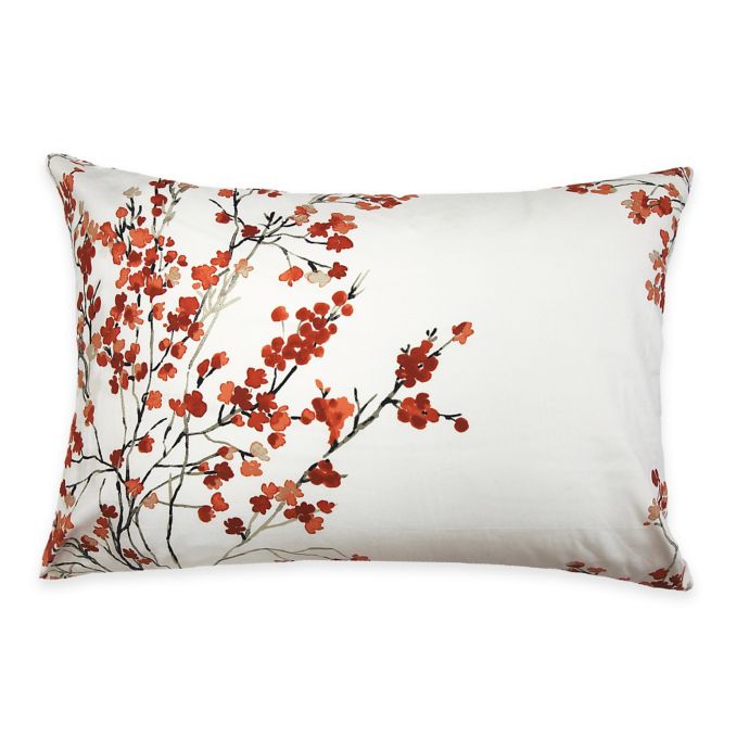 Alamode Home Brielle Standard Pillow Sham in Coral Bed Bath and