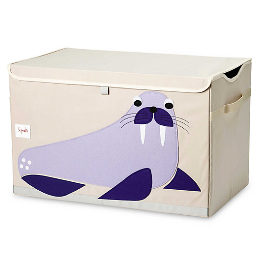 Alternate image 1 for 3 Sprouts Walrus Toy Chest