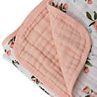 Alternate image 1 for Little Unicorn Watercolor Roses Cotton Muslin Original Quilt in Pink