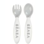 Alternate image 1 for BEABA&reg; 10-Piece Self Feeding Toddler Cutlery in Breeze