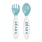 Alternate image 3 for BEABA&reg; 10-Piece Self Feeding Toddler Cutlery in Breeze
