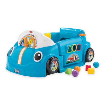 crawl around car blue