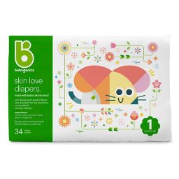 Babyganics® Ultra Absorbent Skin Love Diapers and Fragrance-Free Baby Wipes Collection