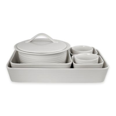 Gordon Ramsay by Royal Doulton® Maze 7-Piece Bakeware Set in White