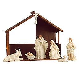 Belleek Holiday Collection 9-Piece Christmas Nativity Set
