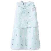 HALO&reg; SleepSack&reg; Newborn Stars Multi-Way Adjustable Fleece Swaddle in Mint