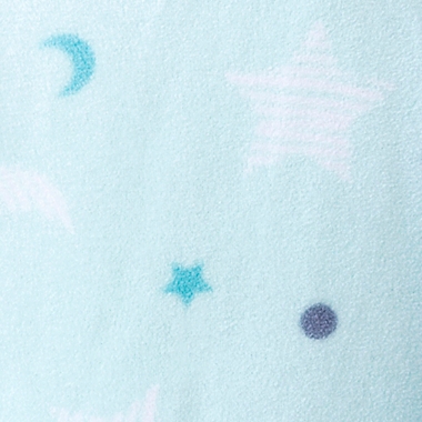 HALO&reg; SleepSack&reg; Small Stars Multi-Way Adjustable Fleece Swaddle in Mint. View a larger version of this product image.