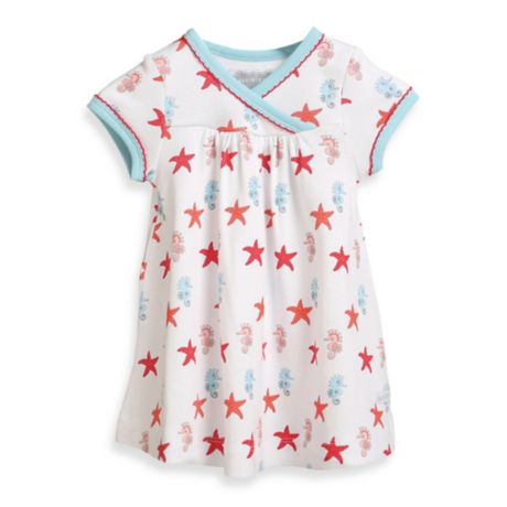 Seahorse and Starfish Baby Romper