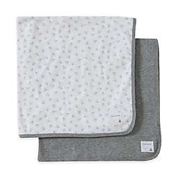 Burt's Bees Baby® 2-Pack Organic Cotton Blankets in Heather Grey