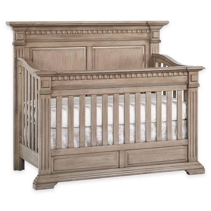 Kingsley Venetian 4 In 1 Convertible Crib In Driftwood Bed Bath