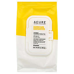 Acure® 30-Count Brilliantly Brightening Coconut Cleansing Towelettes