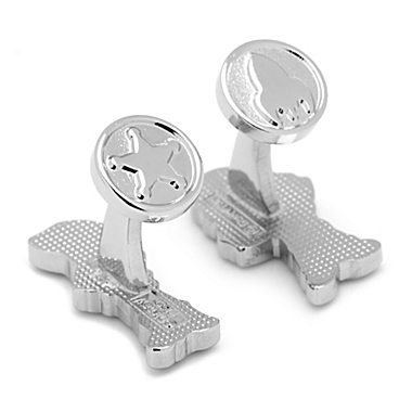 Disney&reg; Plated Buzz Lightyear and Woody Cufflinks. View a larger version of this product image.