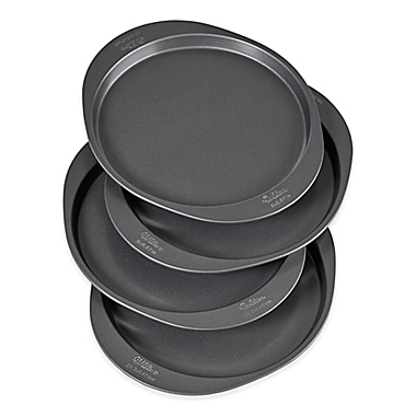 Wilton&reg; Easy Layers! 4-Piece Nonstick 8-Inch Round Cake Pan Set. View a larger version of this product image.
