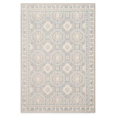 Safavieh Patina Tiles 5-Foot 1-Inch x 7-Foot 6-Inch Area Rug in Ivory/Grey