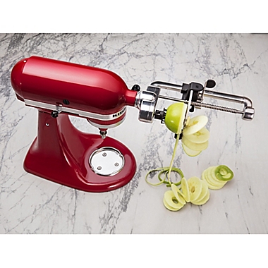 KitchenAid&reg; 7-Blade Spiralizer Plus with Peel Core and Slice Attachment. View a larger version of this product image.