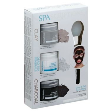 Global Beauty Care&trade; Clay and Gel Face Mask with Mask Applicator. View a larger version of this product image.