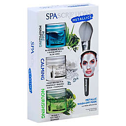 Global Beauty Care&trade; 5.1 oz. Metallic Peel-Off Facial Mask  with Mask Applicator