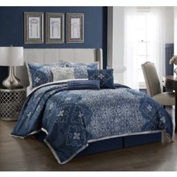 Navy Blue Comforter Sets Bed Bath Beyond
