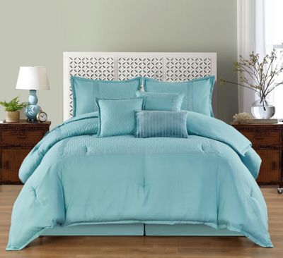 Parker Loft Riverton 6 Piece Reversible King Size Comforter Set BRAND for sale online 