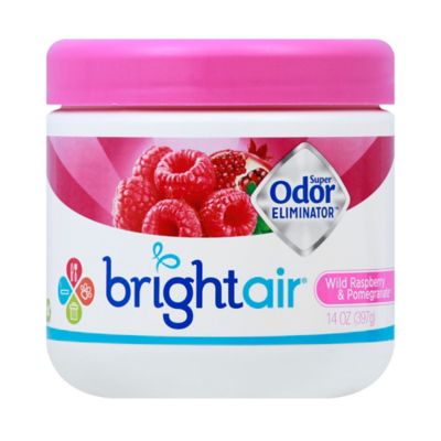 Bright Air Super Odor Eliminator 14 oz. Air Freshener in Wild Raspberry &amp; Pomegranate