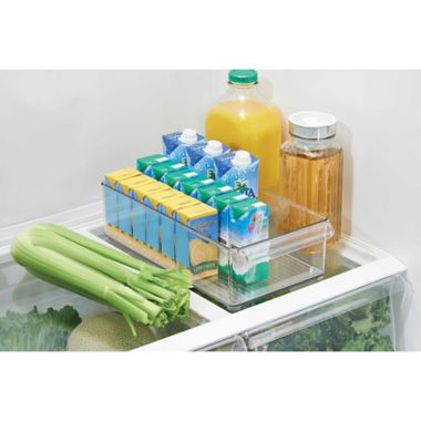 InterDesign&reg; Fridge Binz&trade; 8-Inch x 15-Inch Stackable Refrigerator Bin. View a larger version of this product image.
