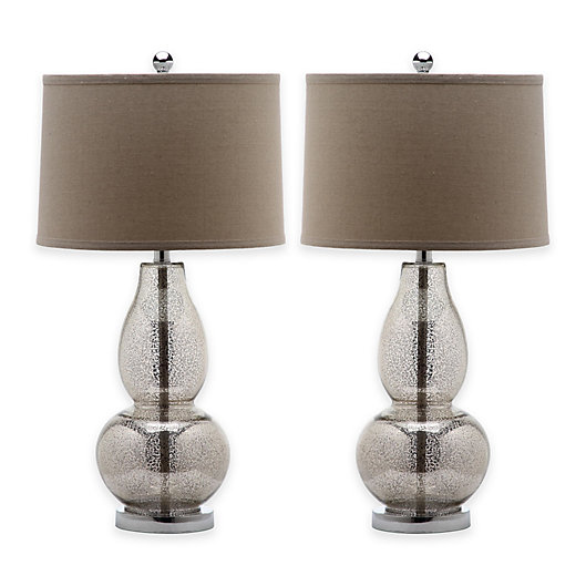 Light Glass Double Gourd Table Lamp, Bed Bath And Beyond Light Shades