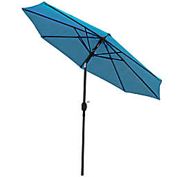 Sunnydaze 9 ft Aluminum Outdoor Patio Umbrella