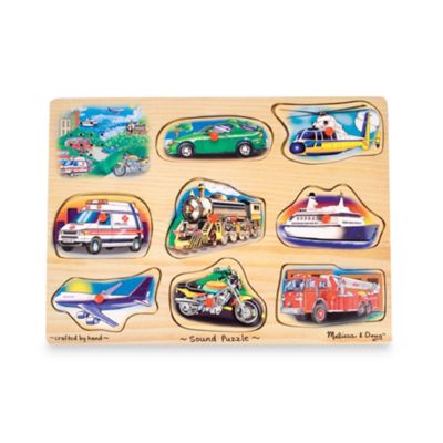 melissa and doug vehicle puzzle