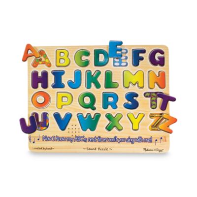 melissa doug alphabet