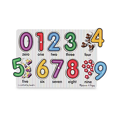 Melissa & Doug&reg; Peg Numbers Puzzle. View a larger version of this product image.