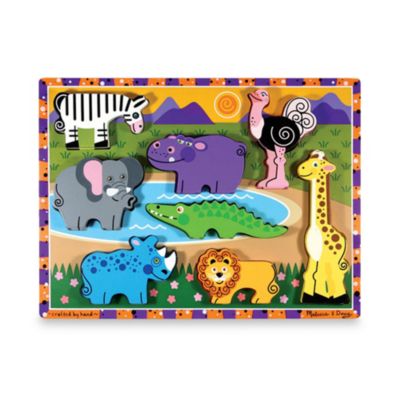 melissa and doug chunky puzzle shapes