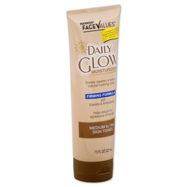 Harmon&reg; Face Values&trade; 7.5 oz. Daily Glow Moisturizer in Medium To Tan. View a larger version of this product image.