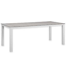 Modway Maine Outdoor 80-Inch Patio Dining Table