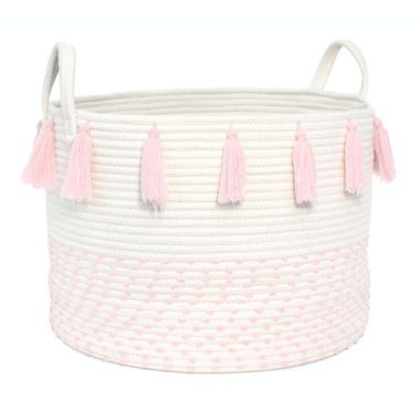 Taylor Madison Designs&reg; Round Rope Basket in Natural/Pint. View a larger version of this product image.