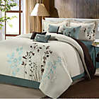 Alternate image 0 for Chic Home Brooke 12-Piece King Comforter Set in Beige